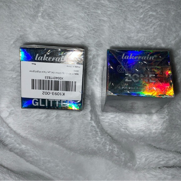 LAKERAIN GLITTER ZONE MULTI USE BODY GLITTER GEL #02 & 03 2 PK SEALED NEW - Picture 16 of 16